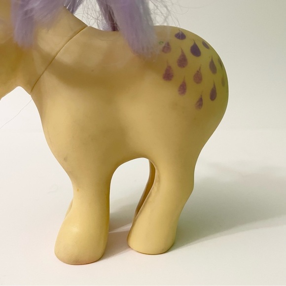 Vintage 1982 Hasbro My Little Pony G1 Lemon Drop MLP Doll Horse Figure - Picture 3 of 16